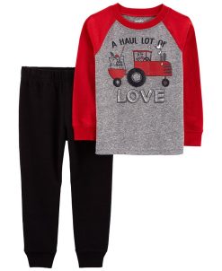 Carter's™ Baby Boys Love Tractor T-shirt And Joggers, 2 Piece Set
