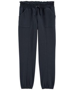 Carter's™ Big Girls Pull-On French Terry Joggers With Pockets