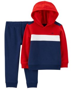 Carter's™ Baby Boys Fleece Hoodie And Joggers, 2 Piece Set