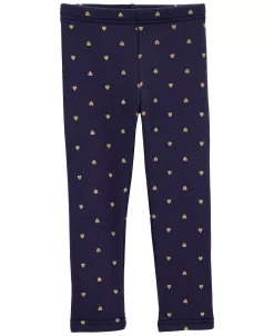 Carter's™ Toddler Girls Printed Cozy Fleece Leggings -Carter’s Shop 23058278 fpx