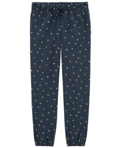 Carter's™ Little Girls Pull-On Lightweight Fleece Jogger Pants