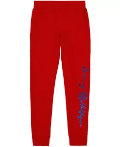 Tommy Hilfiger Little Girls Signature Fleece Jogger Pants
