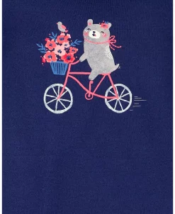 Carter's™ Baby Girls Printed Short Sleeve Bodysuit And Pants, 2 Piece Set -Carter’s Shop 23139401 fpx