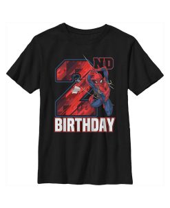 Marvel Boy's 2nd Birthday Spidey Child T-Shirt
