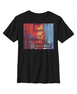 Marvel Boy's Iron Man Mural Child T-Shirt