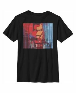 Marvel Boy's Iron Man Mural Child T-Shirt