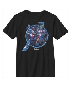 Marvel Boy's Avengers Videogame Child T-Shirt