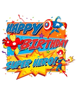 Marvel Boy's Superhero Birthday Child T-Shirt 3 Marvel Boy's Superhero Birthday Child T-Shirt -Carter’s Shop 23141234 fpx