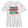 Marvel Boy's Superhero Birthday Child T-Shirt