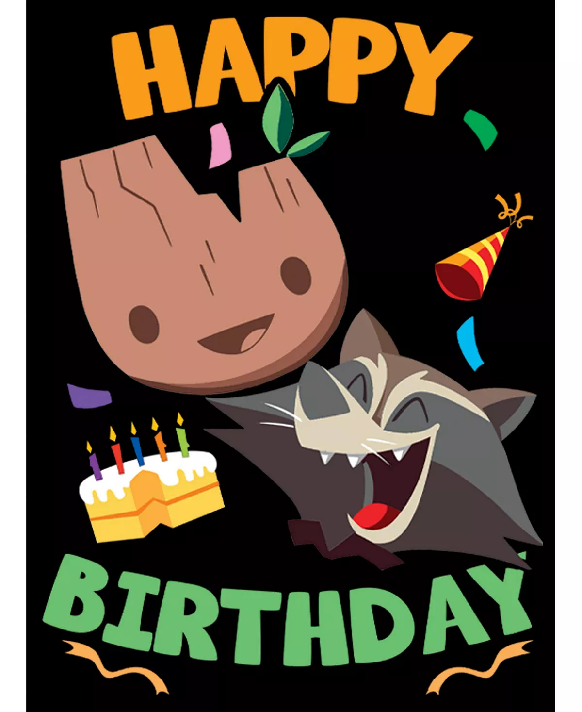 Boy's Groot Rocket Birthday Cake Child T-Shirt Marvel Boy's Groot Rocket Birthday Cake Child T-Shirt -Carter’s Shop