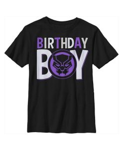 Marvel Boy's Birthday Boy Panther Child T-Shirt