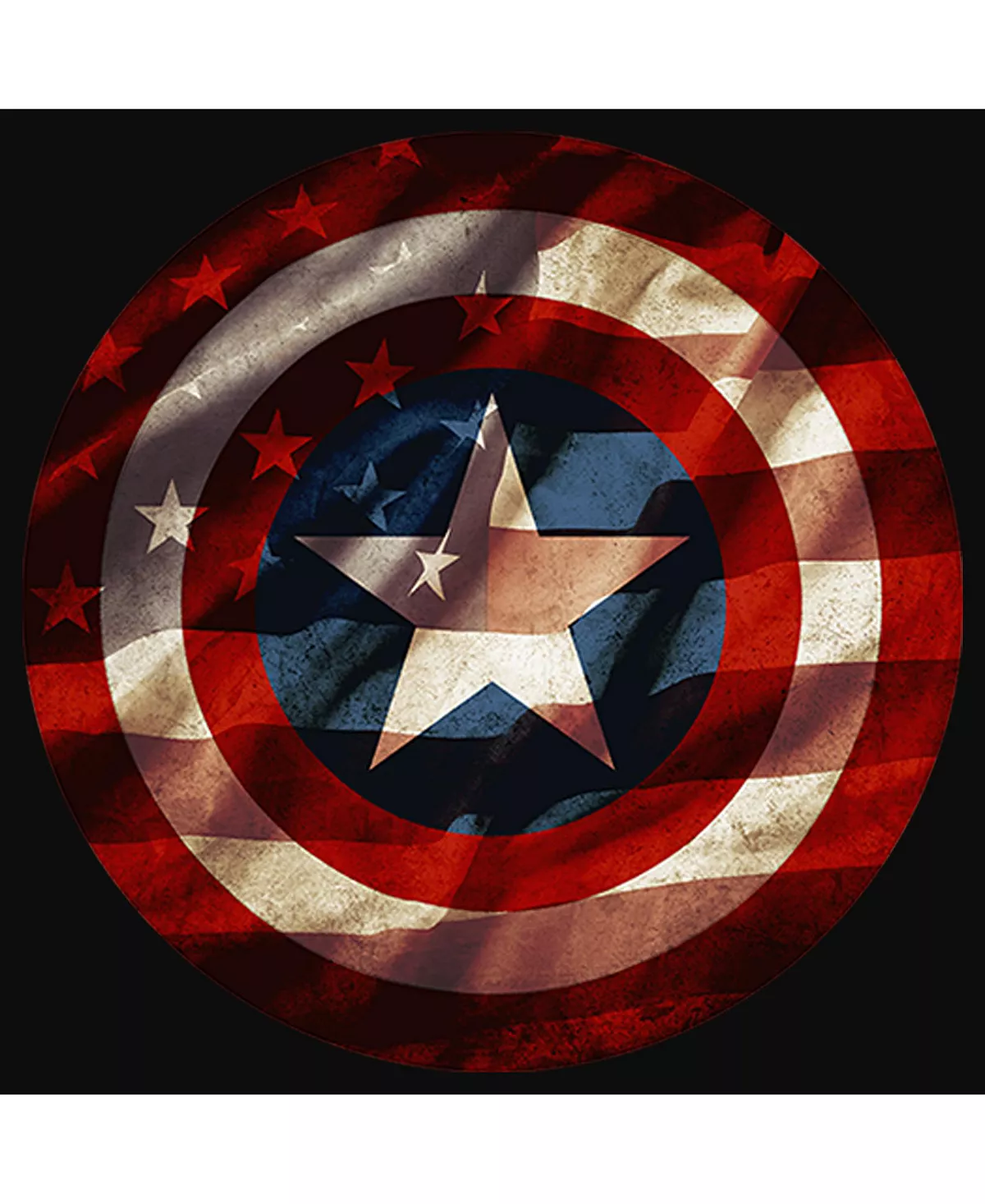 Boy's Captain America Shield Flag Child T-Shirt Marvel Boy's Captain America Shield Flag Child T-Shirt -Carter’s Shop