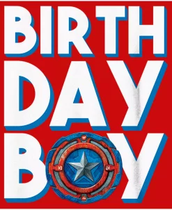 Marvel Boy's Birthday Boy Cap Shield Child T-Shirt 3 Marvel Boy's Birthday Boy Cap Shield Child T-Shirt -Carter’s Shop 23141551 fpx