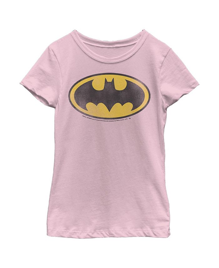 Girl's Batman Distressed Bat Logo Child T-Shirt DC COMICS Girl's Batman Distressed Bat Logo Child T-Shirt -Carter’s Shop
