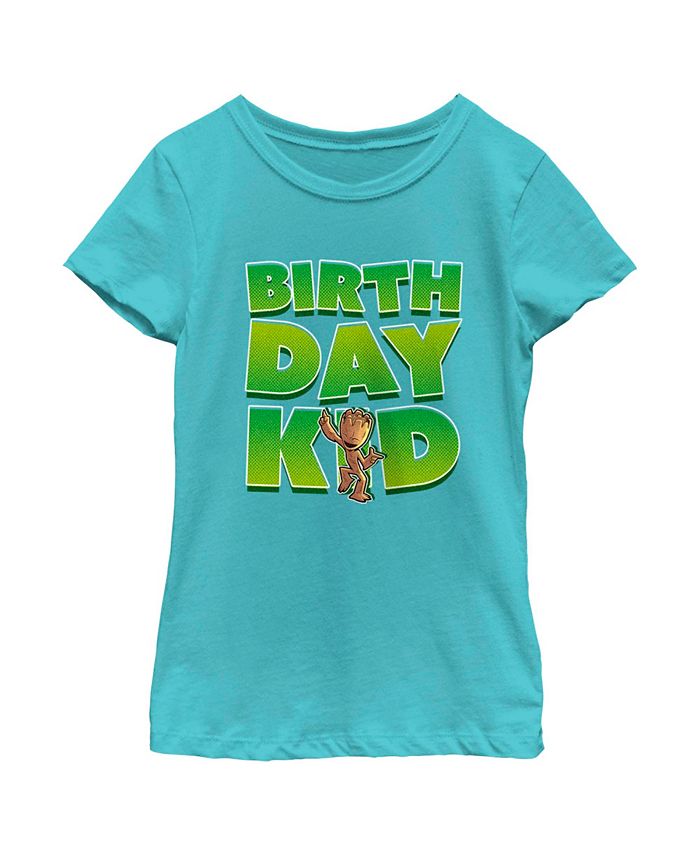 Girl's Guardians Of The Galaxy Birthday Kid Dancing Groot Child T-Shirt Marvel Girl's Guardians Of The Galaxy Birthday Kid Dancing Groot Child T-Shirt -Carter’s Shop