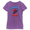 Marvel Girl's Bday Girl Spidey Child T-Shirt