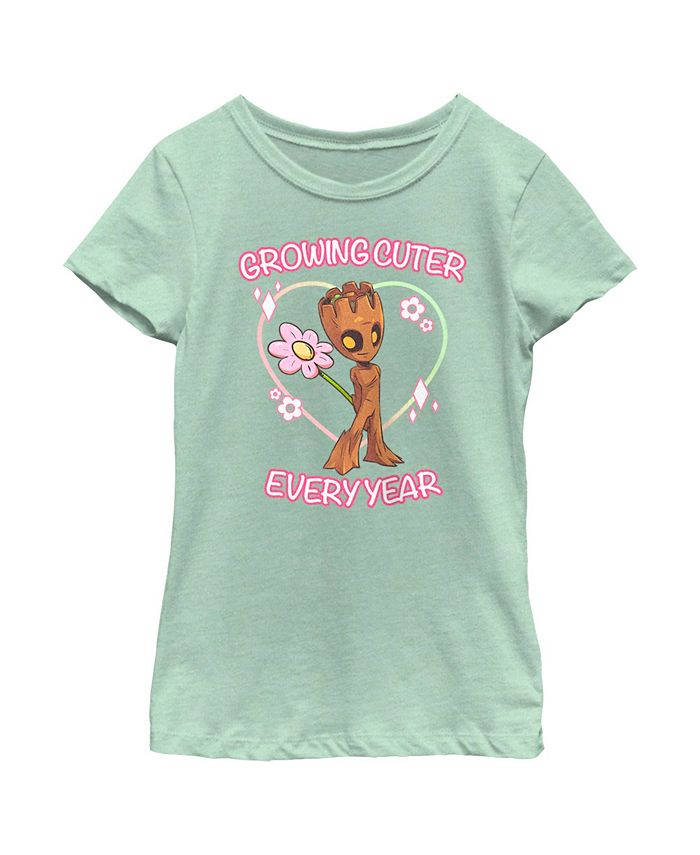 Girl's Guardians Of The Galaxy Groot Growing Cuter Child T-Shirt Marvel Girl's Guardians Of The Galaxy Groot Growing Cuter Child T-Shirt -Carter’s Shop