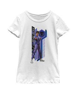 Marvel Girl's Black Panther: Wakanda Forever Shuri Pattern Child T-Shirt
