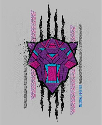 Girl's Black Panther: Wakanda Forever Geometric Black Panther Icon Scratch Child T-Shirt Marvel Girl's Black Panther: Wakanda Forever Geometric Black Panther Icon Scratch Child T-Shirt -Carter’s Shop