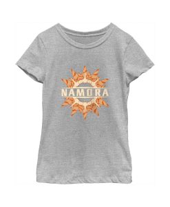 Marvel Girl's Black Panther: Wakanda Forever Namora Logo Child T-Shirt