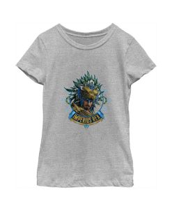 Marvel Girl's Black Panther: Wakanda Forever Namor Imperius Rex Portrait Child T-Shirt