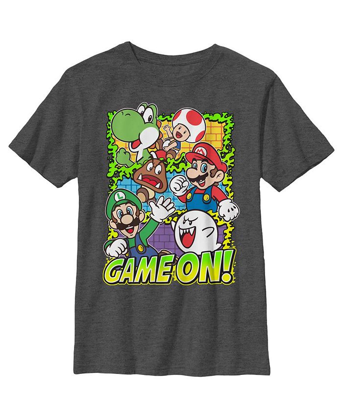 Boy's Super Mario Group Game On Child T-Shirt NINTENDO Boy's Super Mario Group Game On Child T-Shirt -Carter’s Shop