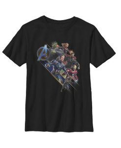 Marvel Boy's Avengers: Endgame Hero Streaks Child T-Shirt