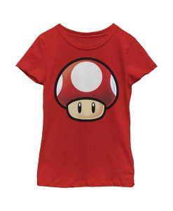 NINTENDO Girl's Mushroom Child T-Shirt