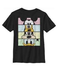 Disney Boy's Mickey & Friends Mickey & Friends Cropped Portraits Child T-Shirt