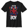 Marvel Boy's I'm Birthday Boy Spidey Child T-Shirt
