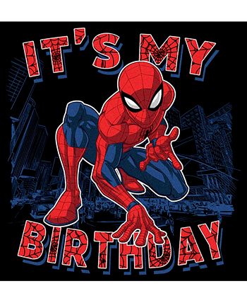 Boy's It's My Spider-Birthday Child T-Shirt Marvel Boy's It's My Spider-Birthday Child T-Shirt -Carter’s Shop