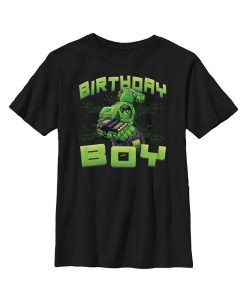 Marvel Boy's Birthday Boy Hulk Mech Suit Child T-Shirt