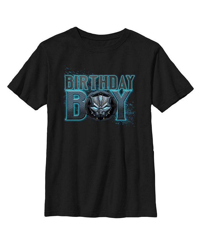 Boy's Black Panther Mech Suit Birthday Child T-Shirt Marvel Boy's Black Panther Mech Suit Birthday Child T-Shirt -Carter’s Shop