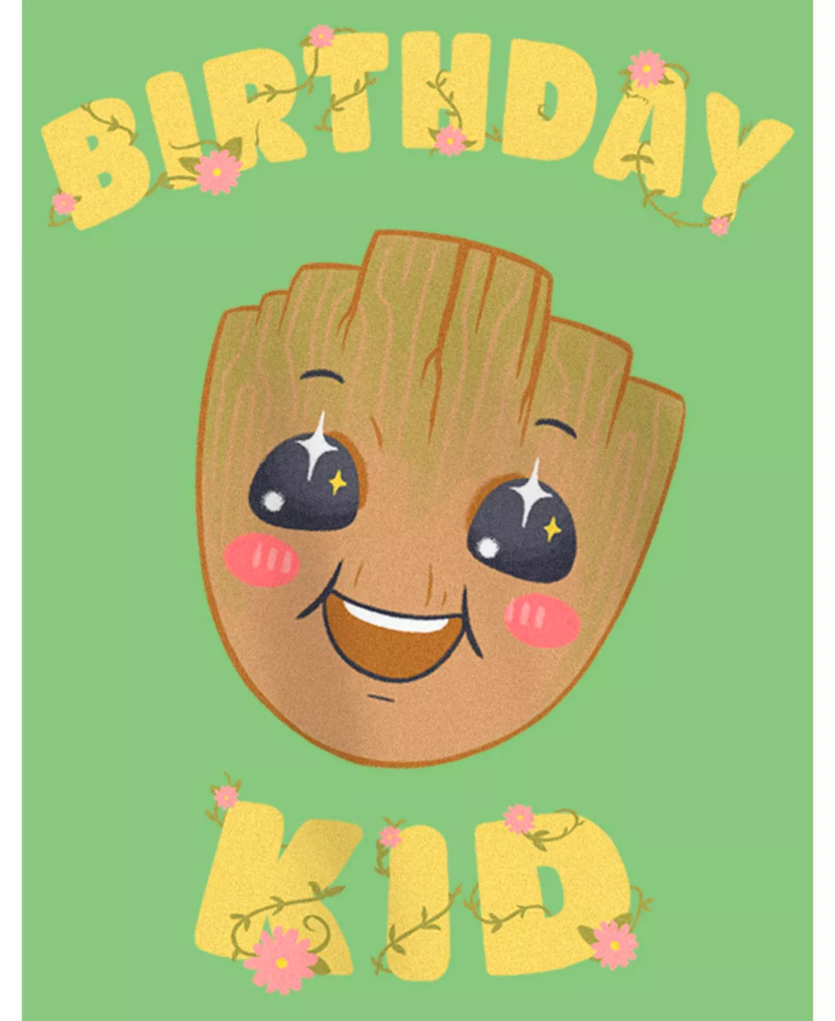 Girl's Guardians Of The Galaxy Baby Face Birthday Kid Groot Child T-Shirt Marvel Girl's Guardians Of The Galaxy Baby Face Birthday Kid Groot Child T-Shirt -Carter’s Shop