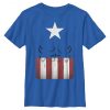 Marvel Boy's Captain America Body Child T-Shirt