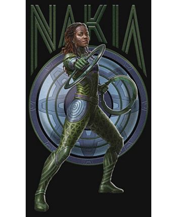 Girl's Black Panther: Wakanda Forever Nakia Shield Child T-Shirt Marvel Girl's Black Panther: Wakanda Forever Nakia Shield Child T-Shirt -Carter’s Shop