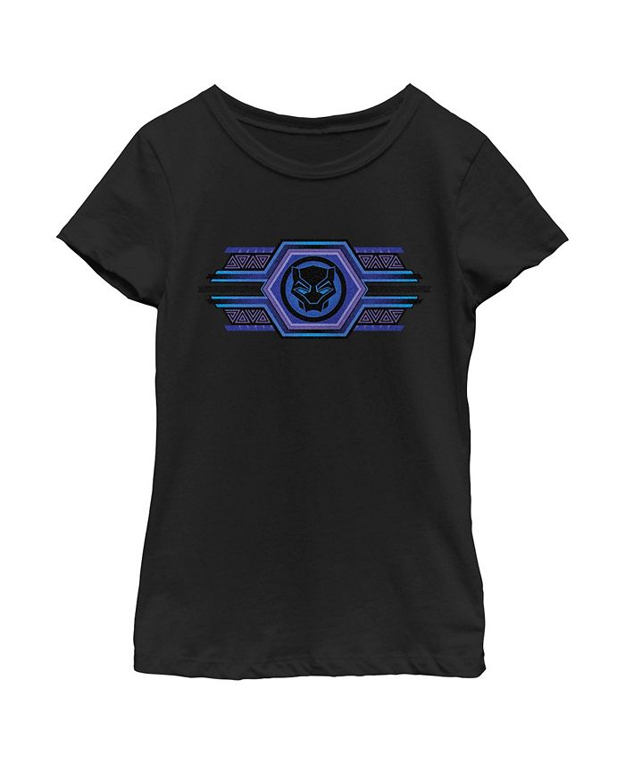 Girl's Black Panther: Wakanda Forever Ornate Logo Child T-Shirt Marvel Girl's Black Panther: Wakanda Forever Ornate Logo Child T-Shirt -Carter’s Shop