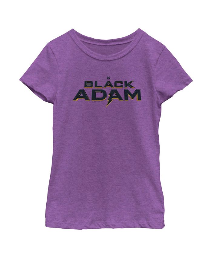Girl's Black Adam Black Logo Child T-Shirt DC COMICS Girl's Black Adam Black Logo Child T-Shirt -Carter’s Shop