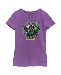 DC COMICS Girl's Black Adam Super Woman Child T-Shirt