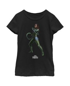 Marvel Girl's Black Panther: Wakanda Forever Nakia Rings Child T-Shirt