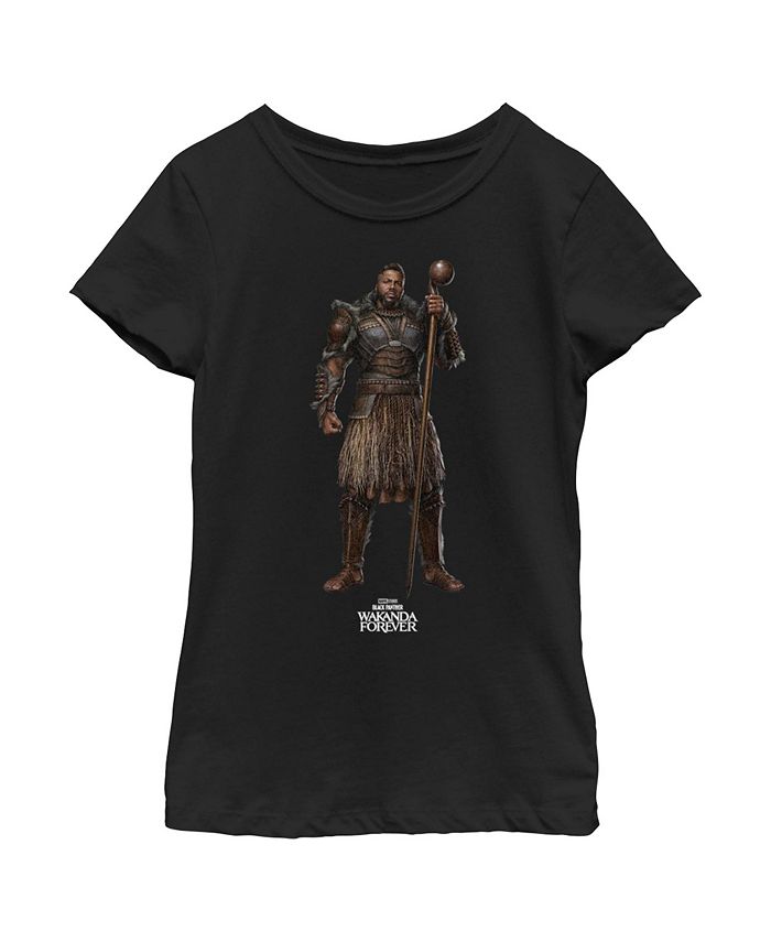 Girl's Black Panther: Wakanda Forever Lord M'Baku Standing Tall Child T-Shirt Marvel Girl's Black Panther: Wakanda Forever Lord M'Baku Standing Tall Child T-Shirt -Carter’s Shop