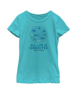 20th Century Fox Girl's Avatar All Life Is Connected Child T-Shirt