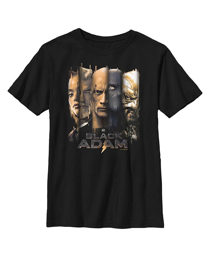 Boy's Black Adam Faces Of Justice Child T-Shirt DC COMICS Boy's Black Adam Faces Of Justice Child T-Shirt -Carter’s Shop