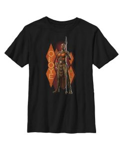 Carter’s Shop 41 Marvel Boy's Black Panther: Wakanda Forever Okoye Pattern Child T-Shirt