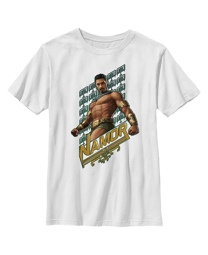 Boy's Black Panther: Wakanda Forever Namor Portrait Child T-Shirt Marvel Boy's Black Panther: Wakanda Forever Namor Portrait Child T-Shirt -Carter’s Shop