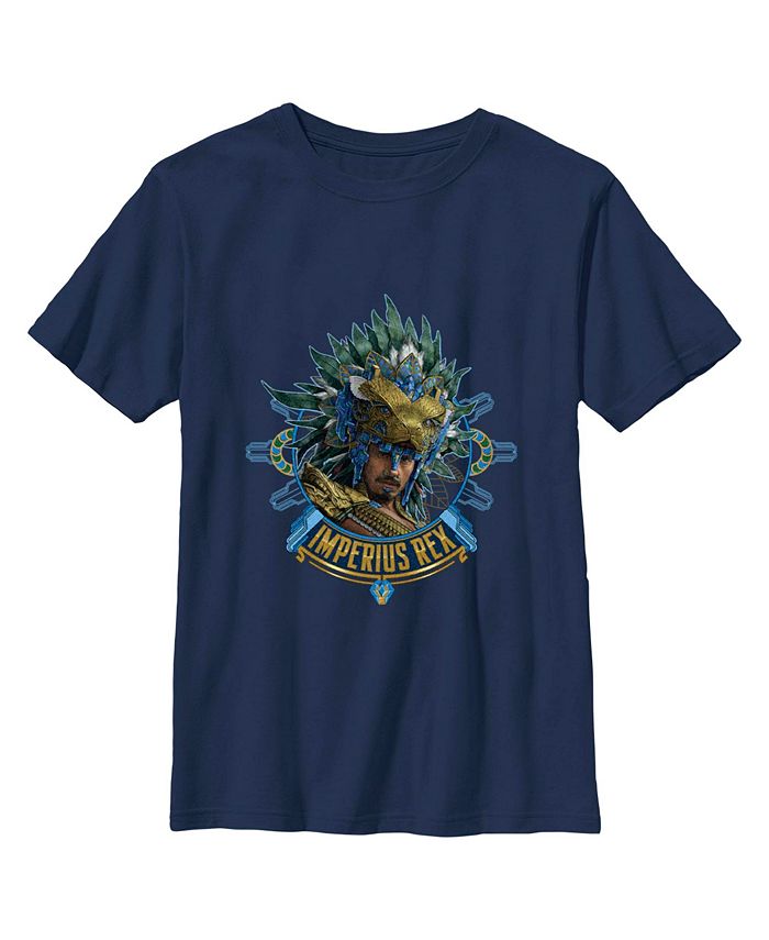 Boy's Black Panther: Wakanda Forever Namor Imperius Rex Portrait Child T-Shirt Marvel Boy's Black Panther: Wakanda Forever Namor Imperius Rex Portrait Child T-Shirt -Carter’s Shop