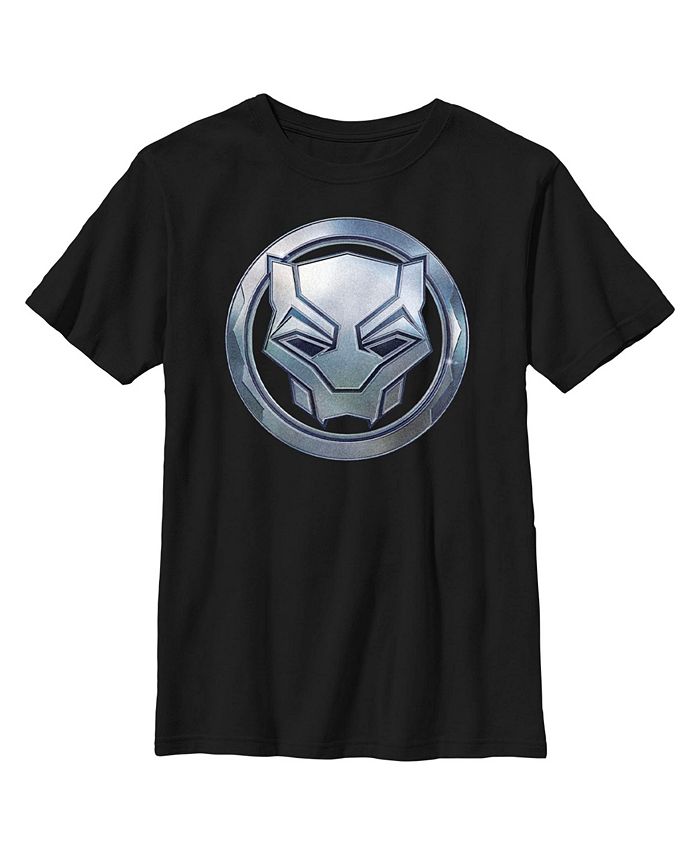 Boy's Black Panther: Wakanda Forever Metallic Panther Icon Child T-Shirt Marvel Boy's Black Panther: Wakanda Forever Metallic Panther Icon Child T-Shirt -Carter’s Shop