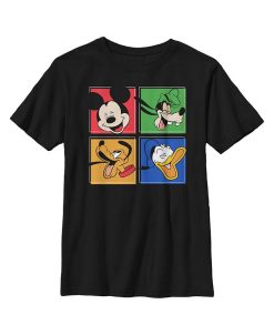 Disney Boy's Mickey & Friends Mickey And Friends Boxes Child T-Shirt
