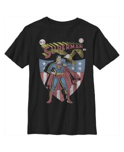 DC COMICS Boy's Superman All-American Hero Child T-Shirt