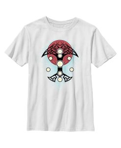 Marvel Boy's Thor: Love And Thunder Nine Realms Geometric Costume Child T-Shirt